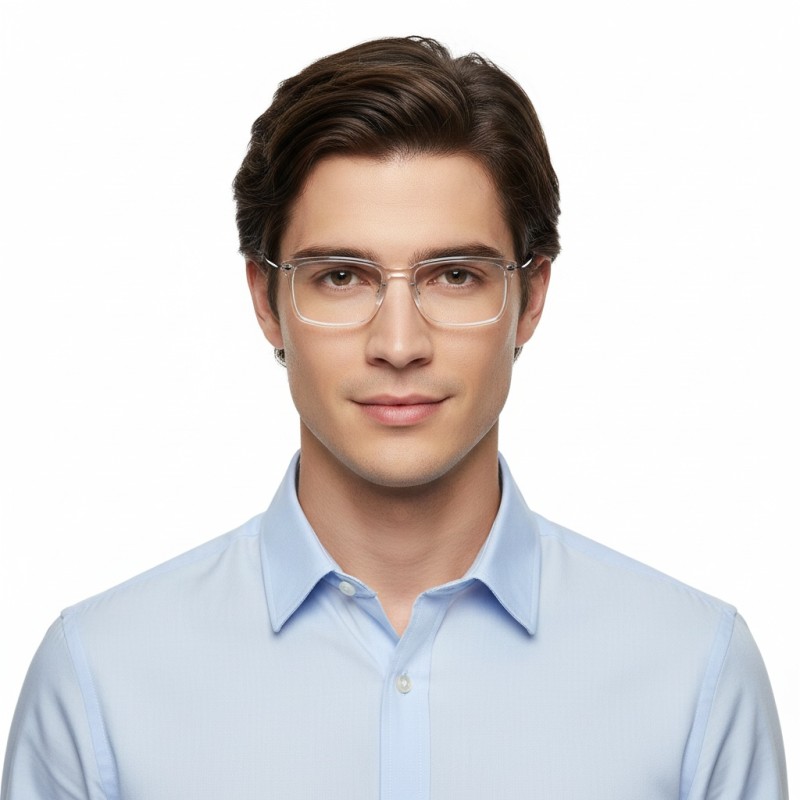 Rectangle  Clear Eyeglasses