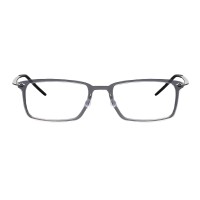 Rectangle Grey Eyeglasses