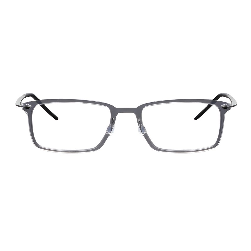 Rectangle Grey Eyeglasses