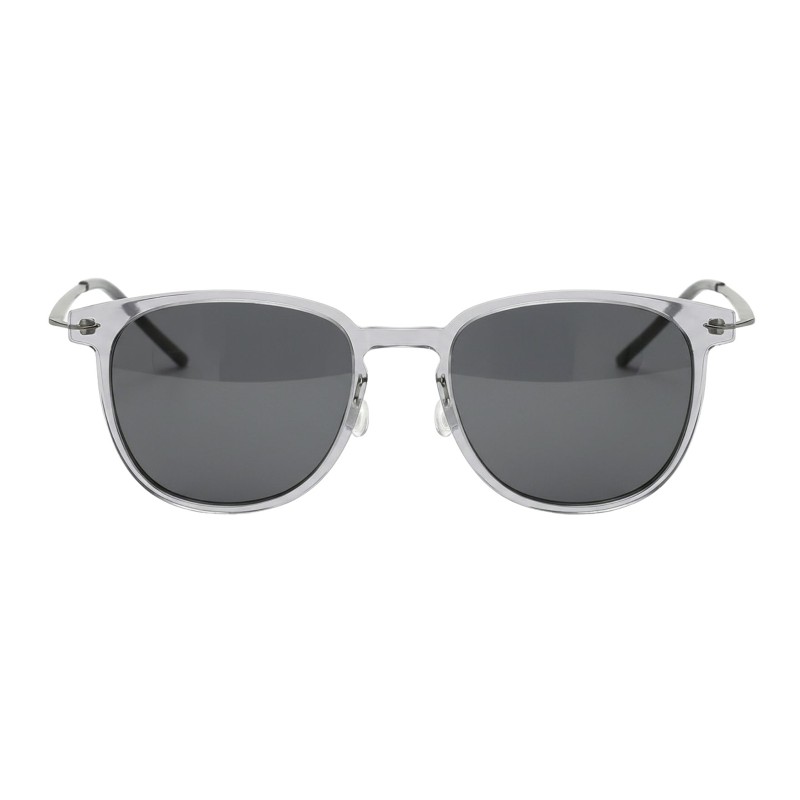 Square Grey Eyeglasses