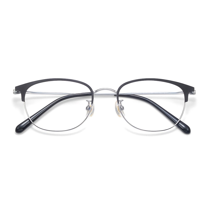 Browline Black Eyeglasses