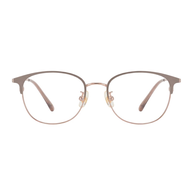 Browline Light Mocha Eyeglasses