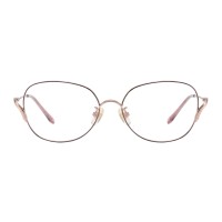 Trance - Oval Purple Eyeglasses
