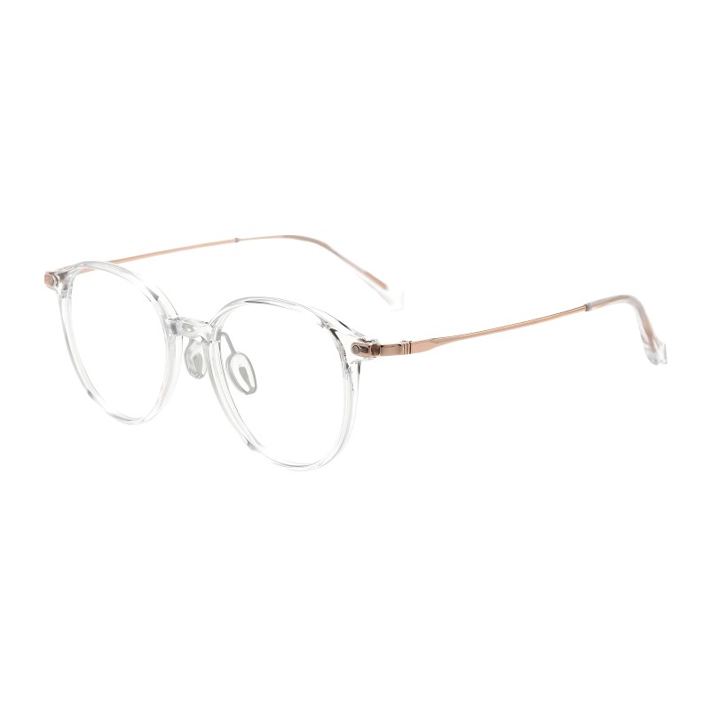 Round Clear Eyeglasses