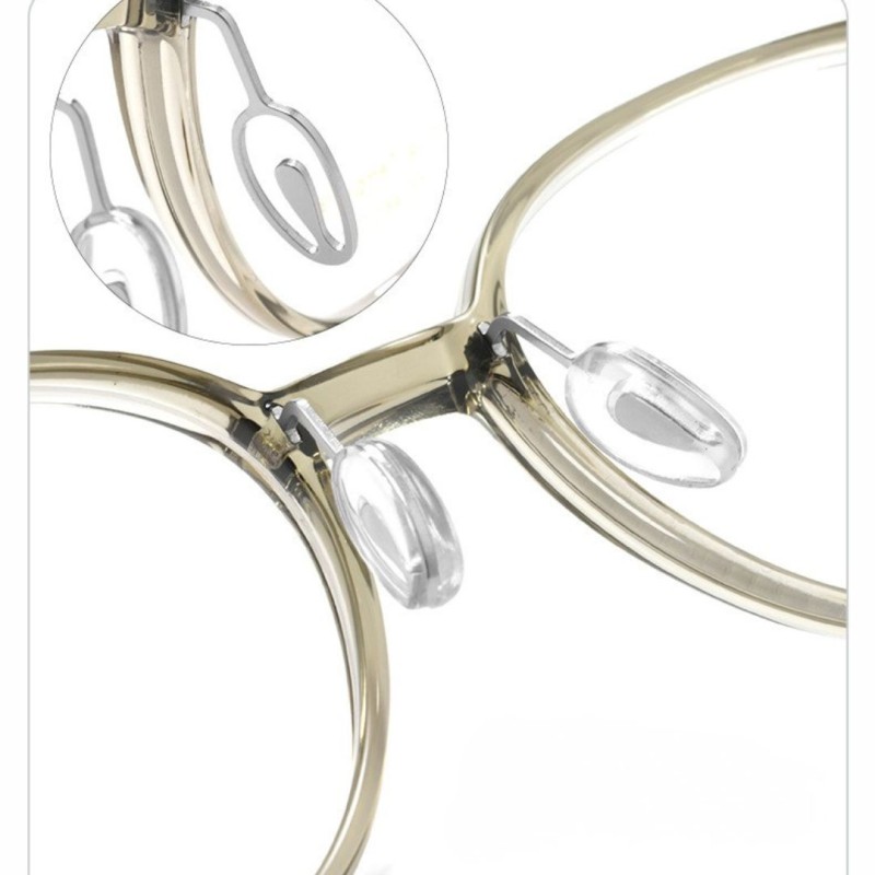 Round Green Eyeglasses