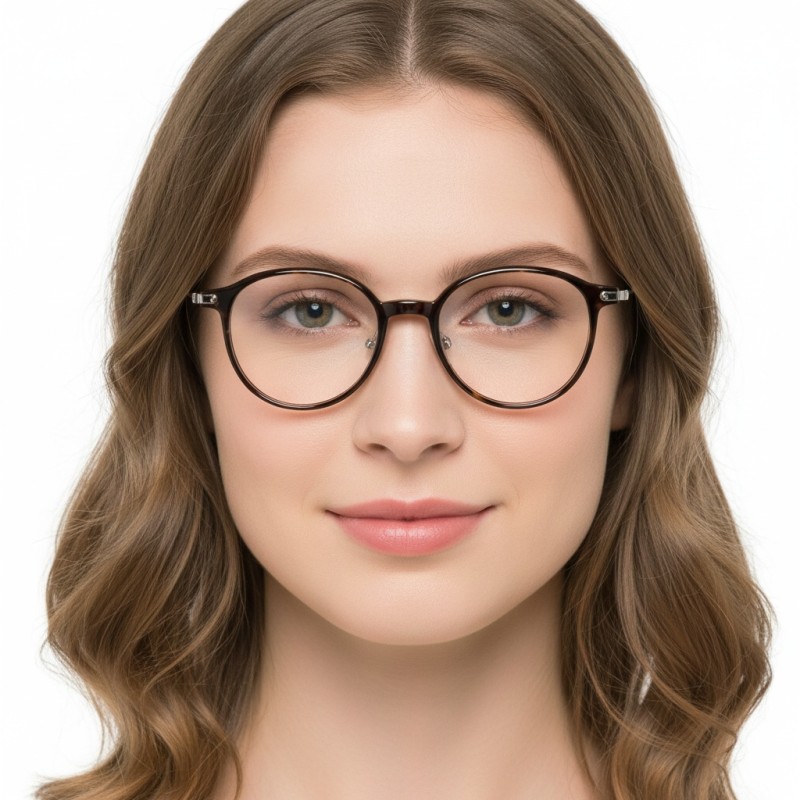 Round Tortoise Eyeglasses