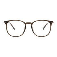 Round  Brown Eyeglasses