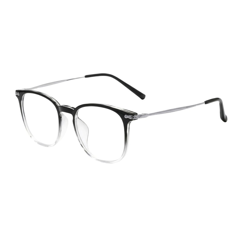 Round  Black Eyeglasses