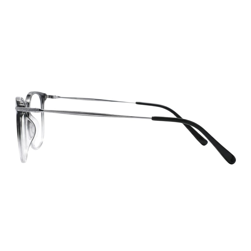 Round  Black Eyeglasses