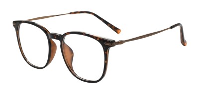 Square Tortoise Eyeglasses
