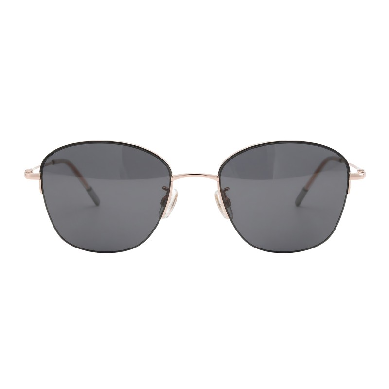 Round Rose Gold Eyeglasses