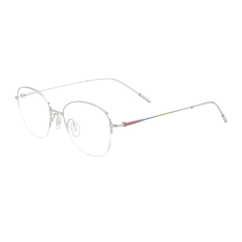 Round Silver Eyeglasses