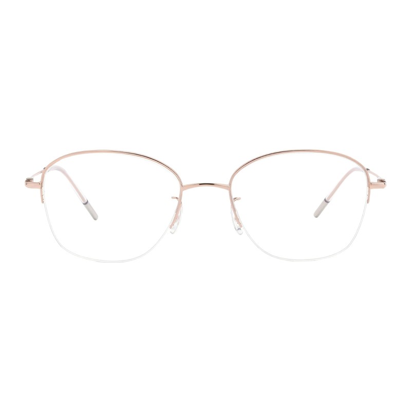 Round Purple Eyeglasses