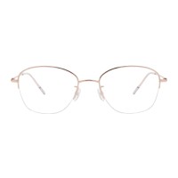 Round Red Eyeglasses