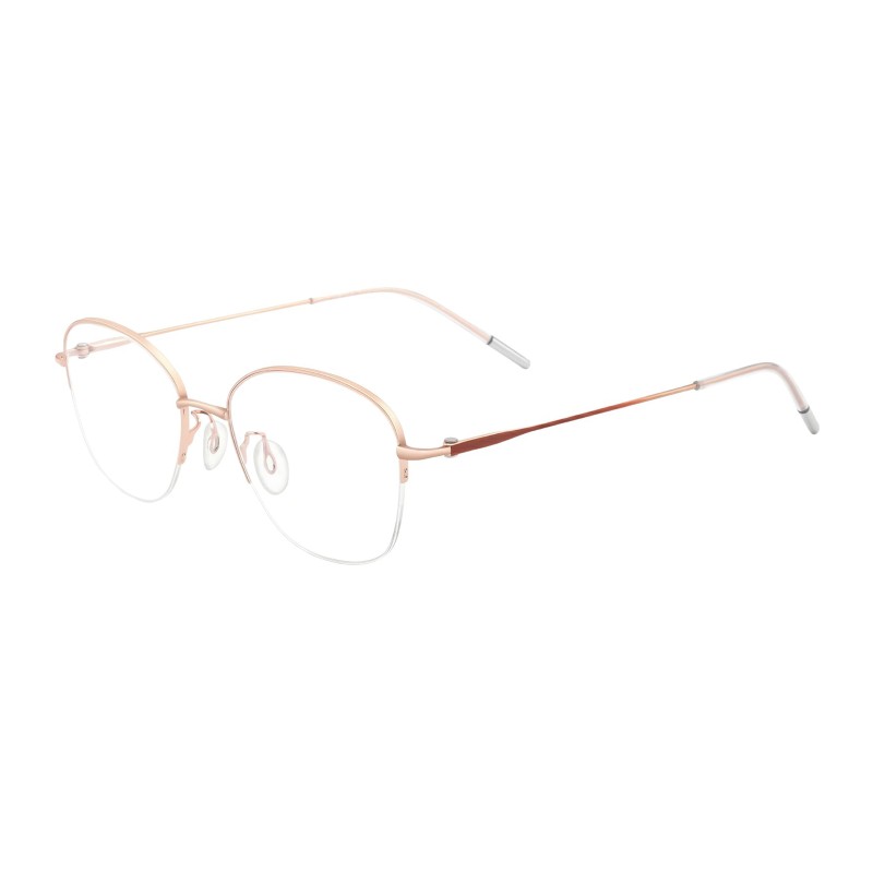 Round Red Eyeglasses