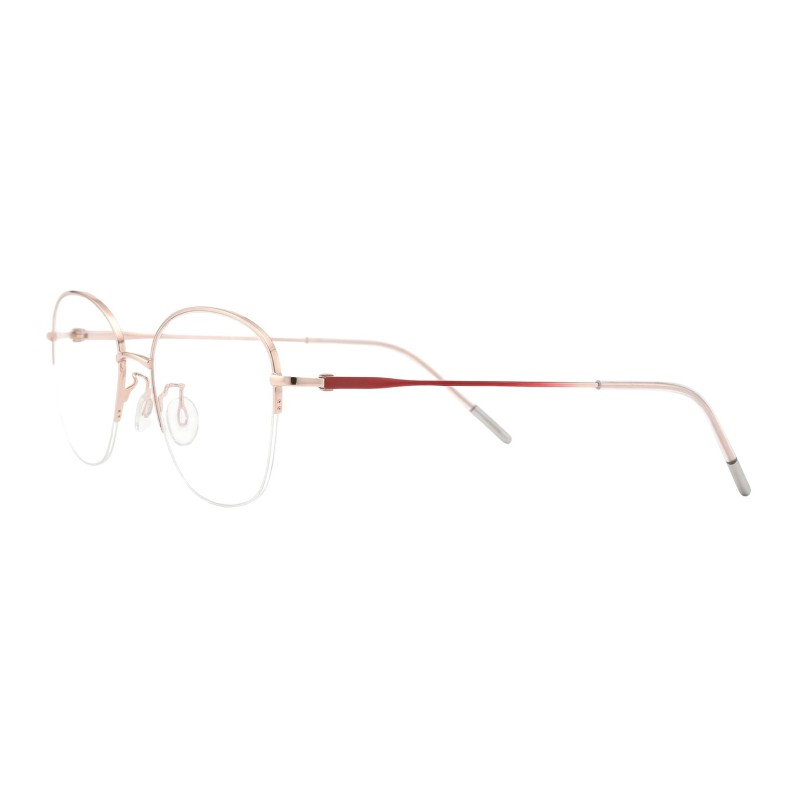 Round Red Eyeglasses