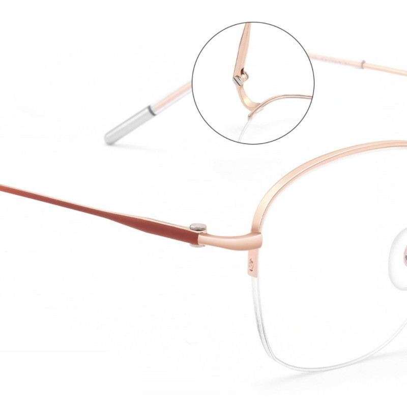 Round Red Eyeglasses