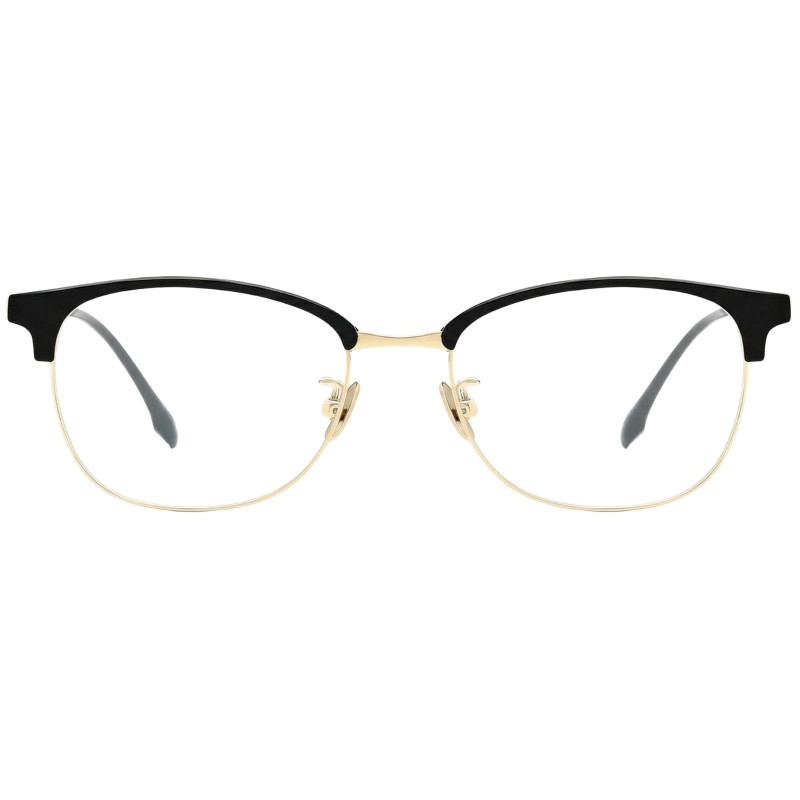 Ember Black Golden Browline Prescription Glasses