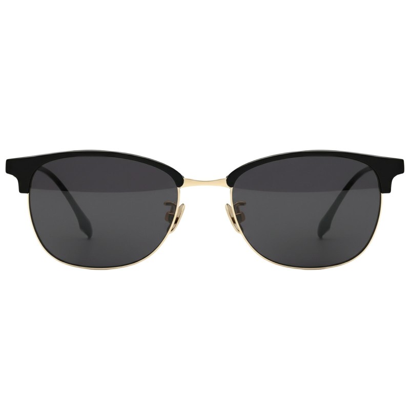 Ember Black Golden Browline Prescription Glasses additional view