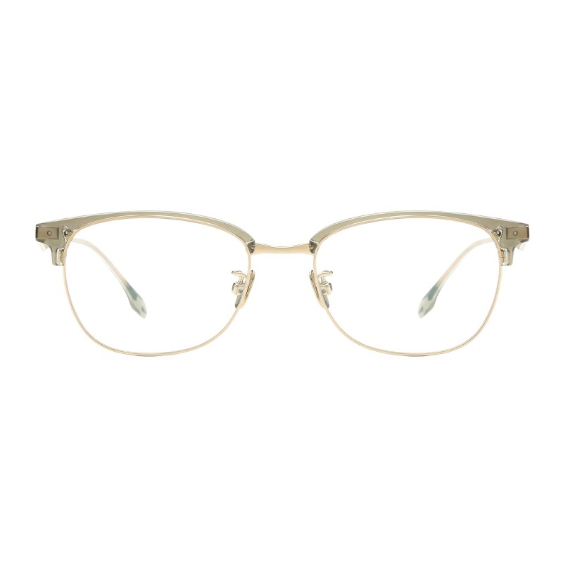 Browline Green Eyeglasses