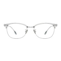 Browline Silver Eyeglasses