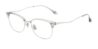 Browline Silver Eyeglasses