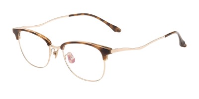 Browline Tortoise Eyeglasses