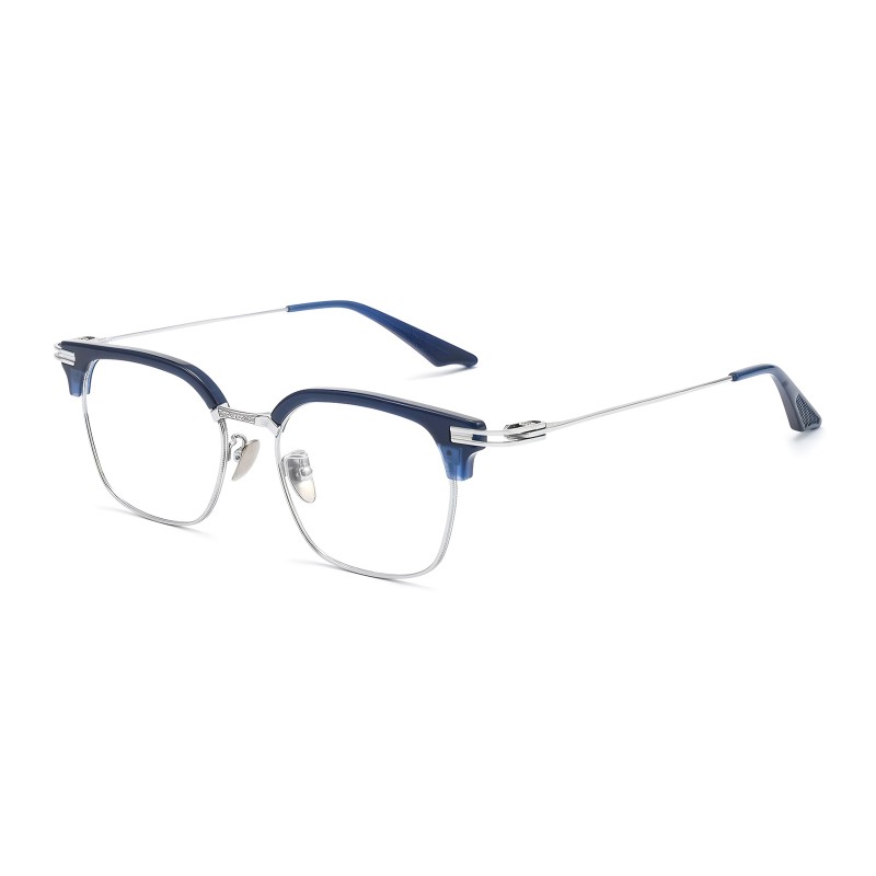 Browline Blue Tortoise Eyeglasses