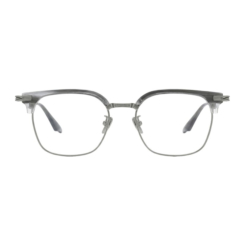 Browline Gray Eyeglasses