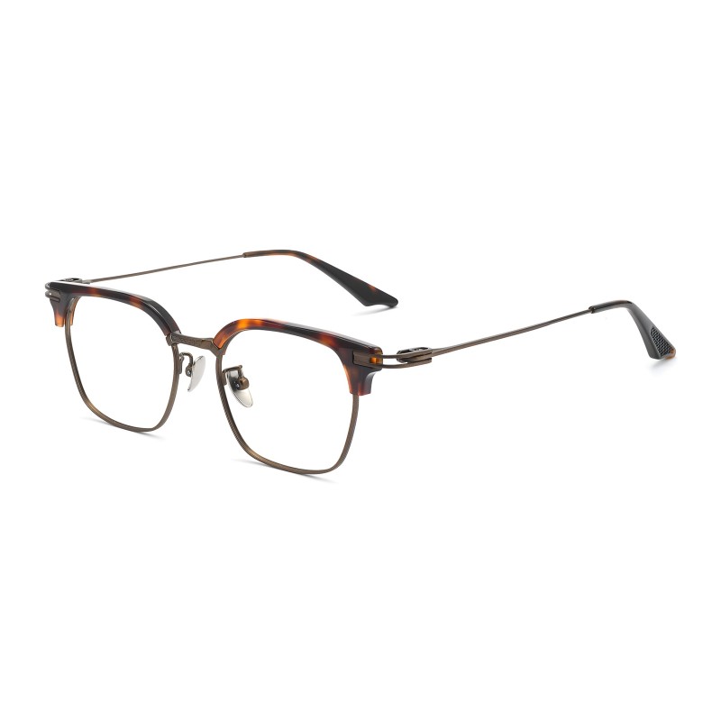 Browline Brown Tortoise Eyeglasses
