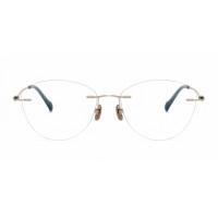Armani  - Cat Eye Blue Eyeglasses