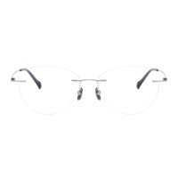Armani  - Cat Eye Purple Eyeglasses