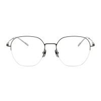 Polygon Black Eyeglasses