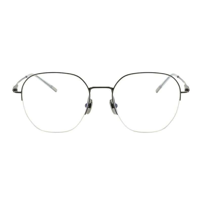 Polygon Black Eyeglasses