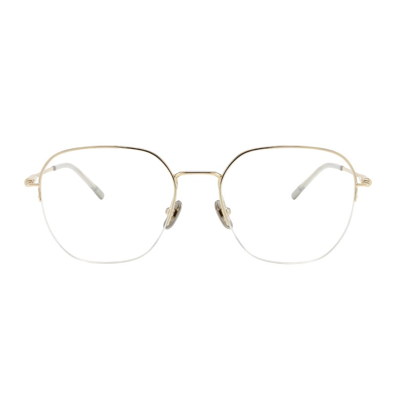 Polygon Golden Eyeglasses