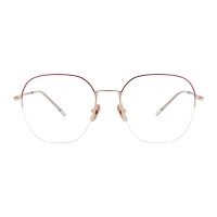 Polygon Burgundy Eyeglasses