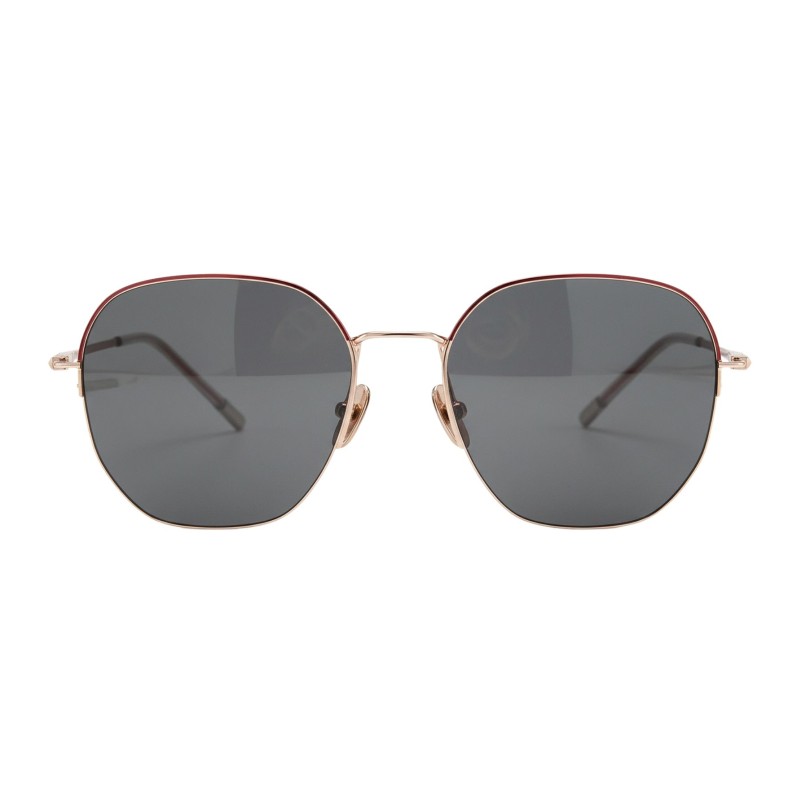 Polygon Burgundy Eyeglasses