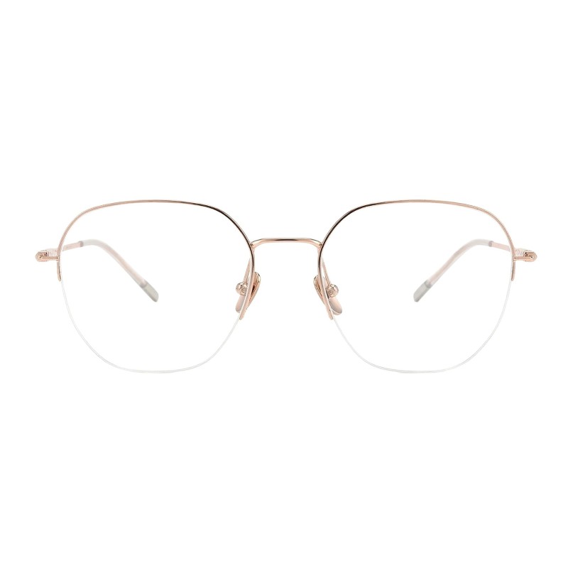 Polygon Rose Gold Eyeglasses