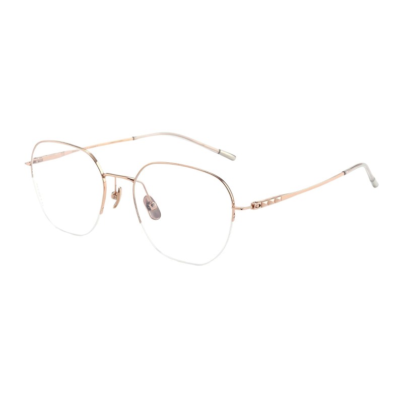 Polygon Rose Gold Eyeglasses