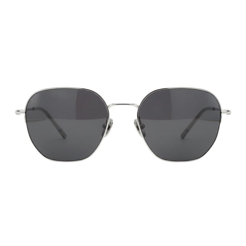 Polygon Silver Eyeglasses