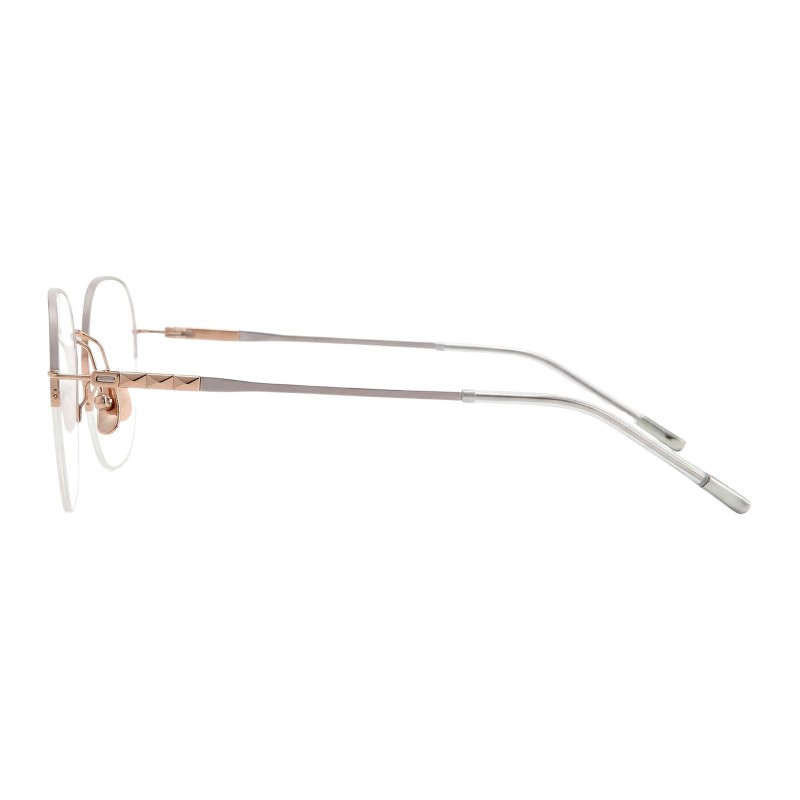 Polygon White Eyeglasses