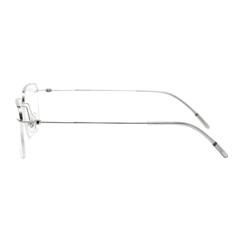 Rectangle Silver Eyeglasses