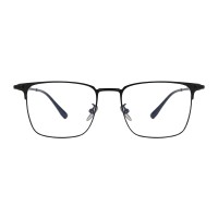  Rectangle Black Eyeglasses