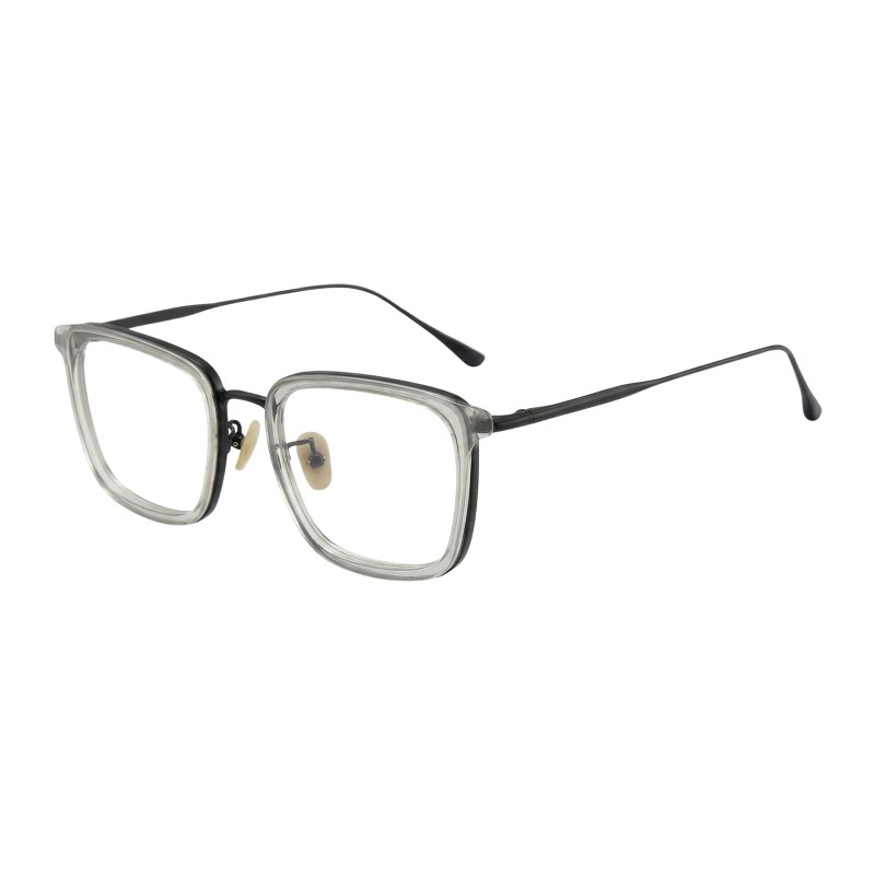 Square Clear Eyeglasses