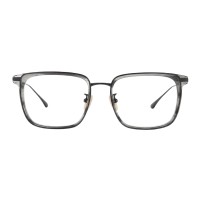 Square Gray Eyeglasses