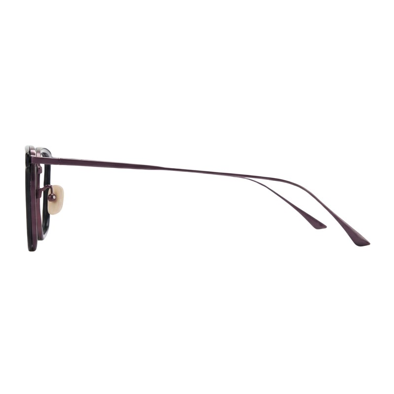 Square Purple Eyeglasses