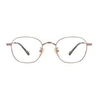 Polygon Purple Eyeglasses