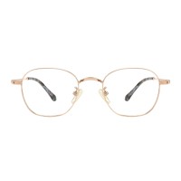 Polygon Rose Gold Eyeglasses