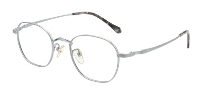 Polygon Silver Eyeglasses