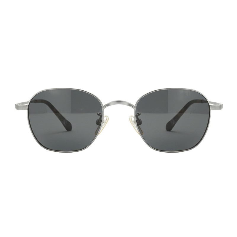 Polygon Silver Eyeglasses